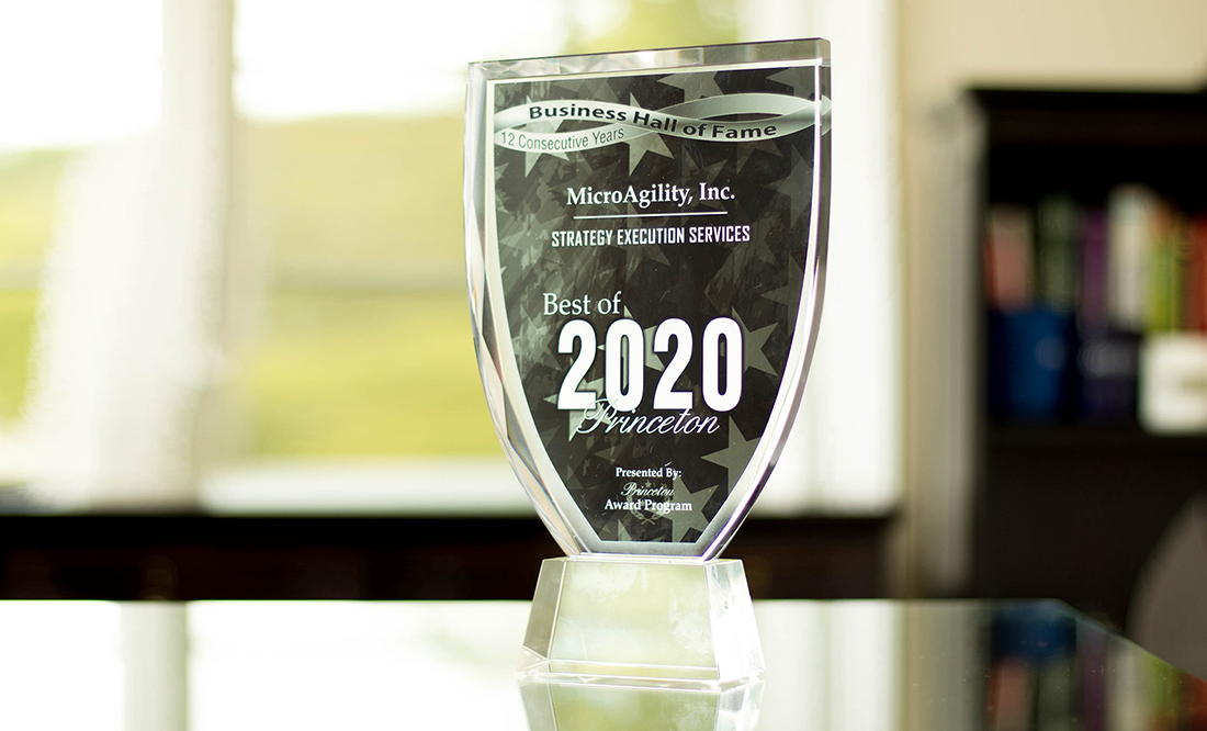 MicroAgility Receives 2020 Best of Princeton Award